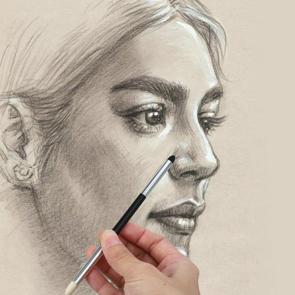 ETHZZLE 2-Piece Blending Tool Set for Drawing with Assorted Colors, Ideal for Sketching Artists and Back to School Supplies