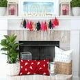 thumbnail image 6 of Valentine''s Day Pillow Covers 12x20 Inch White Hearts Letter Decor Red Throw Pillow Covers Valentine''s Day Cushion Case Decoration for Sofa Couch 51B, 6 of 6
