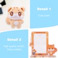 thumbnail image 3 of ATEEZ ANiTEEZ Collection Plush Keychain & Acrylic Stand Card Holder Set - Fits 3in Photocards (Member Assortment), 3 of 3