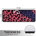 thumbnail image 5 of Kitchen Rugs Sets Of 2,Pink and Black Of Leopard Print Anti Fatigue Kitchen Mat Rugs Non Slip Washable,Decorative Kitchen Floor Mats for Kitchen,Sink,Laundry,17"x47"+17"x47", 5 of 5