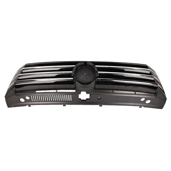 Front Bumper Upper Grille Black for 2012-2015 Volkswagen VW Passat