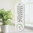 thumbnail image 6 of FNGZ Household Appliances, Wall Mounted for Indoor and Outdoor Home Garden Indoor and Outdoor Wet and Dry Wall Hanging High Precision 1Ml Household Thermometer, 1X Thermometer, 6 of 8
