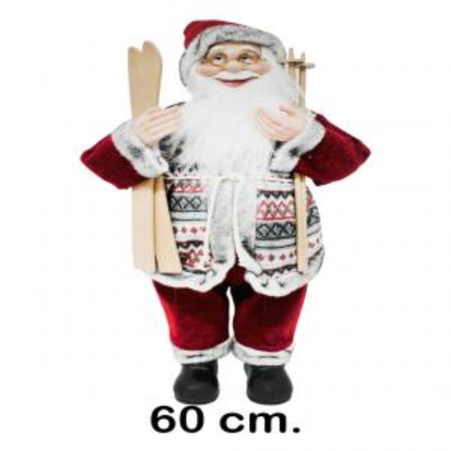 Adorno De Santa Claus Navidad 60 Cm Decoración Parado