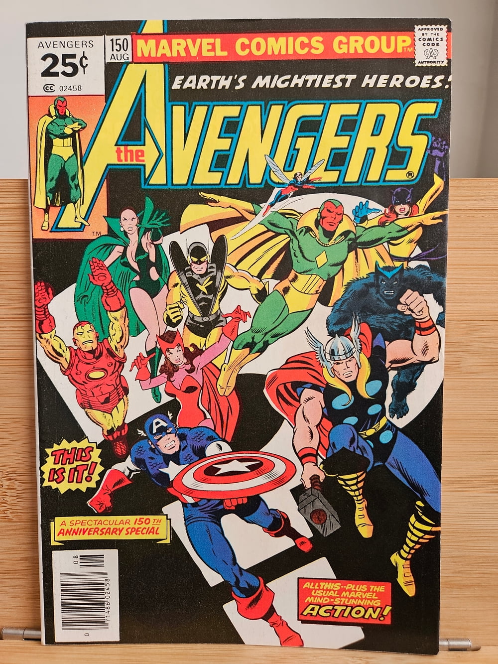 Cover of The Avengers #150