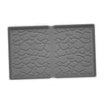 thumbnail image 3 of DOLITY Silicone Wagon Mat Durable Easy Clean Sturdy Waterproof Accessories gray 85x52x2.5cm, 3 of 8