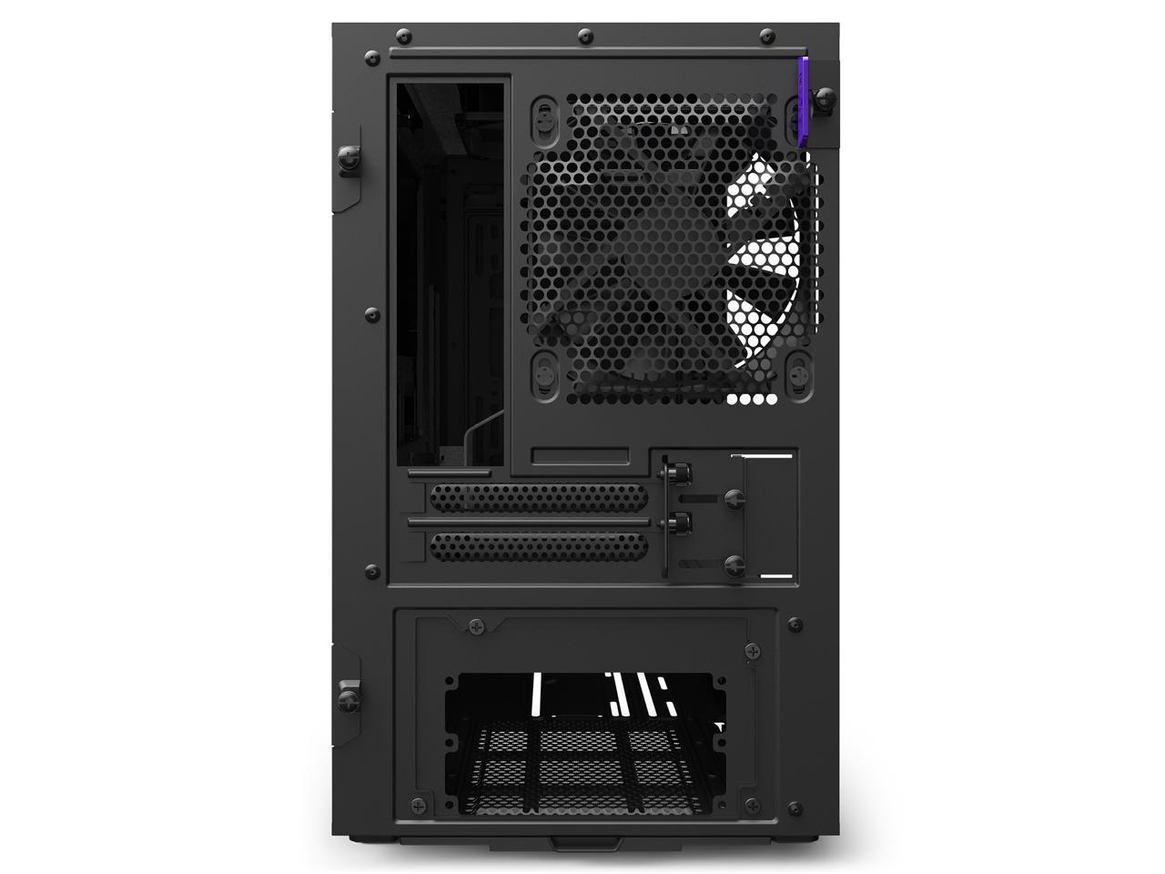 NZXT H210 Mini-ITX PC Gaming Case, Hot Dip Galvanized Steel