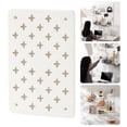 thumbnail image 2 of AOOOWER Interlocked Plastic Peg Board Organizers Easy Install Vertical Space Solution, 2 of 12