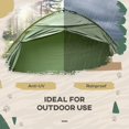 thumbnail image 5 of Portable Camping Cot for Adults,Folding Cot for Sleeping with Mattress, Elevated Tent and Sleeping Bag, Multifunctional Outdoor Tent Cot Bed 1 Person, 5 of 8