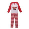 thumbnail image 4 of Viworld Family Matching Christmas Pajamas PJs Sets Adult Xmas Sleepwear Nightwear Santa Family clothes Set, 4 of 6