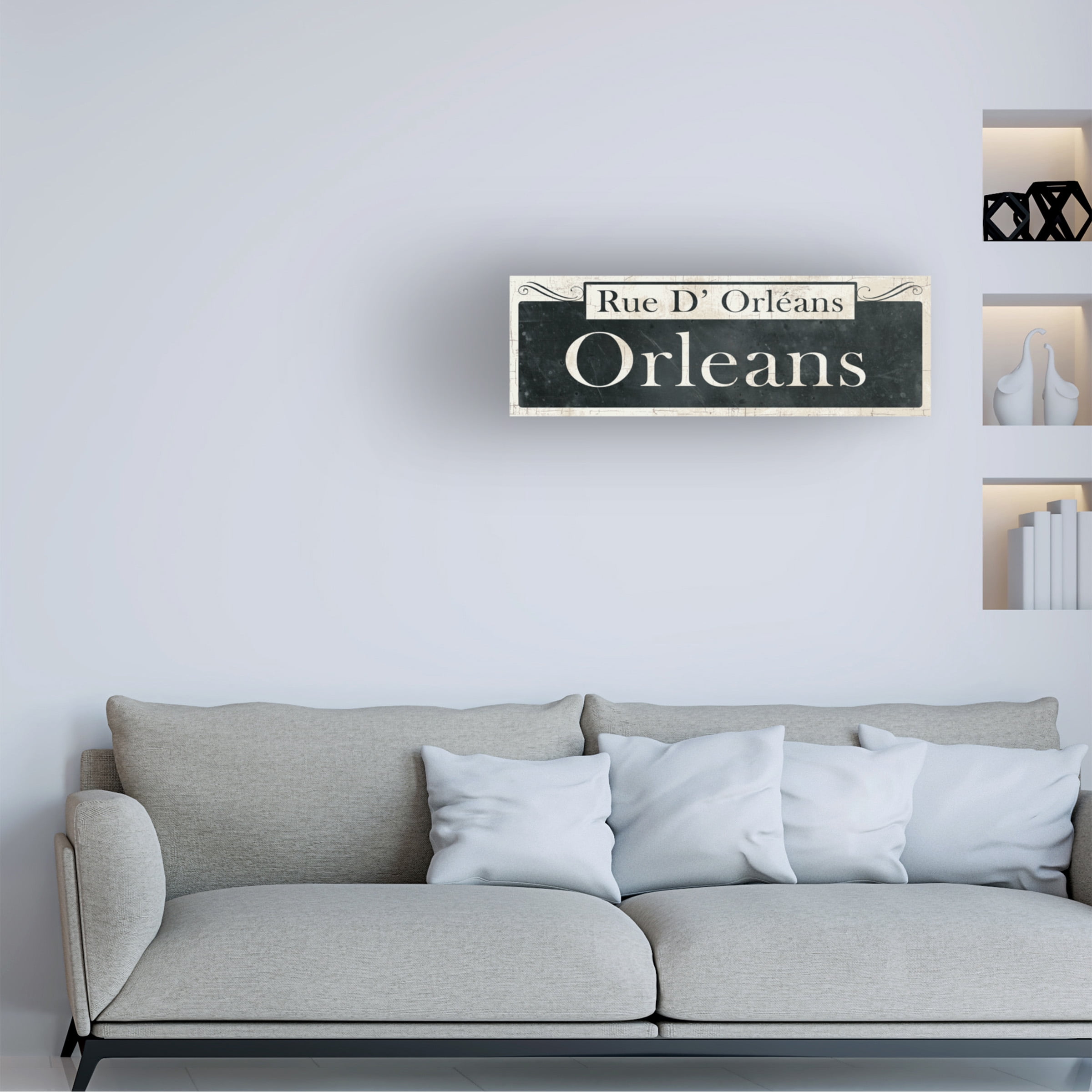 Trademark Fine Art 'French Quarter Sign II' Canvas Art by Wild Apple Portfolio