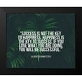thumbnail image 2 of ArtsyQuotes 18x15 Black Modern Framed Museum Art Print Titled - Albert Schweitzer Quote: Happiness is the Key to Success, 2 of 5