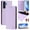 Purple, variant on Compatible with Samsung Galaxy A56 5G Wallet Case, PU Leather Flip Case with RFID Blocking Card Slots, Kickstand Slim Fit Magnetic Wireless Charging Phone Cover for Galaxy A56 5G, Purple