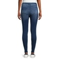 thumbnail image 6 of Time and Tru Women's High Rise Jeggings, 29" Inseam, Sizes XS-XXXL, 6 of 6