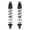 Black, variant on YAHHU 190mm Front Rear Shocks Absorber Replacement Parts for ARRMA 1/5 RC Car Outcast Kraton 8s Suspension Damper Upgrade Accessory, Aluminum Alloy Heavy Duty, Red, 10 inches / 25.4 cm