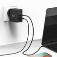thumbnail image 6 of Upgraded Usb-C 45W Wall Charger With Uk, Au, Eu Plugs For Cell Phones And Laptop, 6 of 6