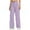 Purple, variant on Stylish Girls Wide Leg Dress Pants, Preppy School Uniform Trousers, Comfortable Everyday Wear, Sizes 7-14 Years