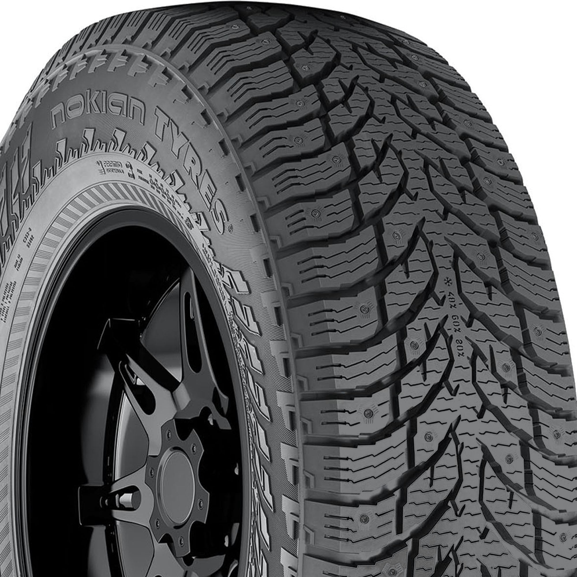 Nokian Hakkapeliitta LT 3 Winter LT265/70R18 124/121Q E Light Truck Tire Fits: 2017-22 Nissan Armada SV, 2023 Nissan Armada S
