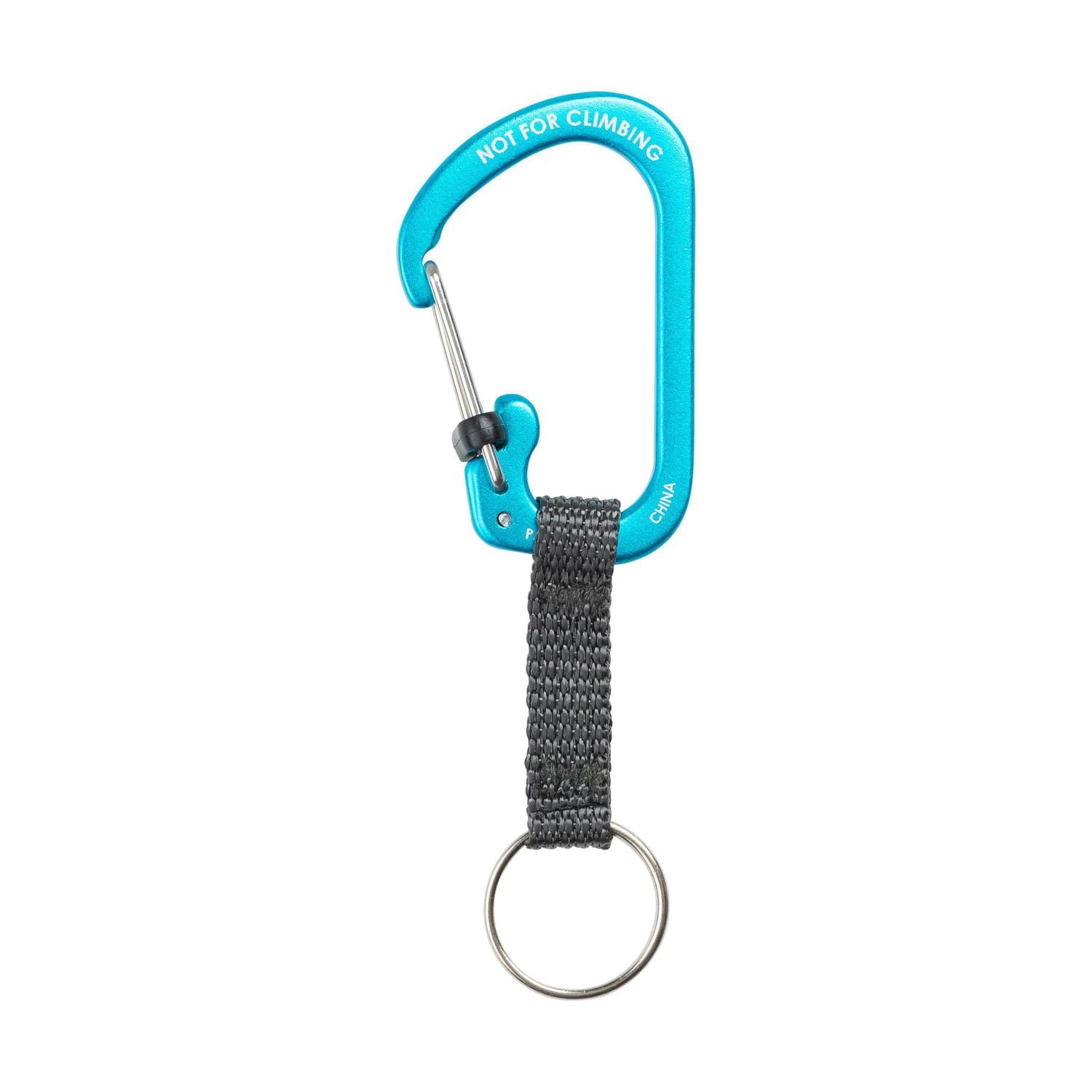 SlideLock® KeyRing Aluminum - Blue