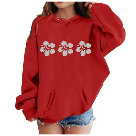 

KUNKASA Toddler Boys Girls Hoodie Sweatshirt Hoodie Long Sleeve Soft Graphic Hoody Cute Clothes For Pullover Tops For Kids 5-6 Years