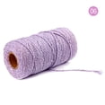 thumbnail image 1 of Agiferg 100m Long/100Yard Pure Cotton Twisted Cord Rope Crafts Macrame Artisan String, 1 of 2