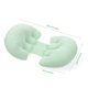 thumbnail image 5 of Almohadas para el cuerpo Almohada de apoyo para la espalda de algodón perlado 7D Embarazo ajustable Imprescindibles, 5 of 9