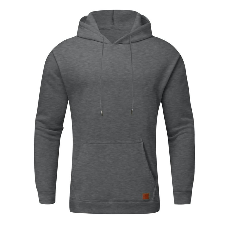 トップス GuruGuru Zip Hoodie (Dark Gray) LEEy-world Hoodies for Men Men's Casual Workout Hoodie Full