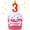 Pink, variant on Dog Birthday Cake Toy Accessories for Girl Boy Gifts, OEIKPFN Squeaky Plush Toy for Dog Birthday Party Decor Favor for Large, Medium and Small Dogs (1st,Blue)