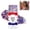 B, variant on Body Glitter Stick, Patriotic Star Face & Body Glitter, Waterproof Glitter Makeup for Women, Football Game & Event Outfits(B, 1PC)