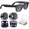 thumbnail image 6 of Light Blocking Covers for Smart Glasses Compatible with Meta Glasses LED Flash Accessories Lightweight Design 2 Pack Easy Installation and Removal, 6 of 7