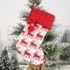 thumbnail image 1 of Calcetines navideños de Punto con , tamaño Grande, para decoración navideña y decoración de día Festivo en Familia(Alce)(1 pieza), 1 of 5