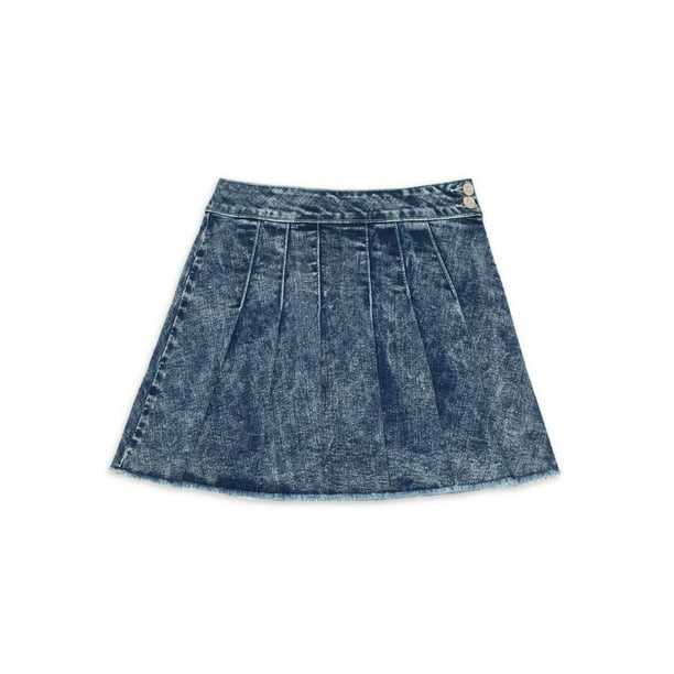 さらに100円引き◆NERDY◆Women's Denim Pleated Skirt Jordache Girls Pleated Denim Skirt, Sizes XS-XXL - Walmart