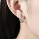 thumbnail image 4 of Pendientes de circonitas huecas con diseño de moda europea y americana, 4 of 4