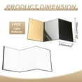 thumbnail image 2 of Uxcell 11"x8" Light Reflector 4 in 1 Photography Reflector Cardboard, 2 of 7