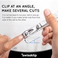 thumbnail image 2 of Cortauñas Swissklip, cabezal giratorio de 360 grados, acero inoxidable, 2 of 7