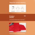 thumbnail image 6 of QQAMB Head Scarf, USB Powered Heated Scarf Warmth Comfortable Neckerchief Cold Weather Scarves for Cold Conditions, 6 of 8