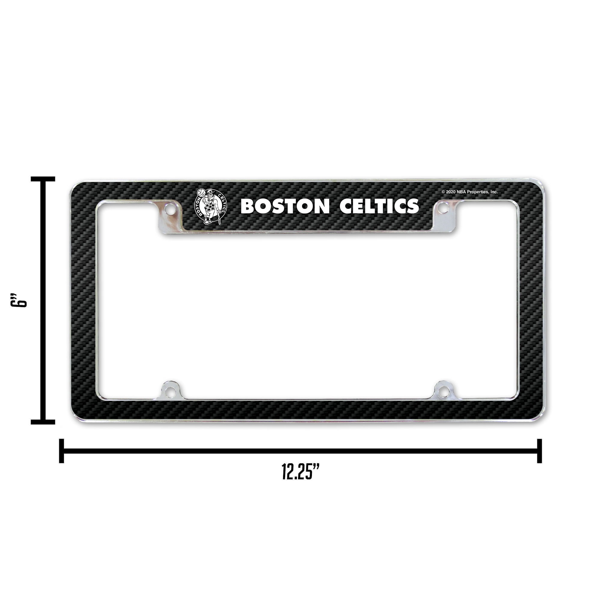 CELTICS CARBON FIBER DESIGN ALL OVER CHROME FRAME