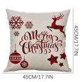 thumbnail image 4 of LADIGASU Christmas Sofa Bed Home Decor Case Cushion Cover, 4 of 4