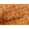 thumbnail image 4 of oneOone Cotton Poplin Orange Fabric Florals Sewing Fabric By The Yard Printed Diy Clothing Sewing Supplies 56 Inch Wide-RHA, 4 of 4