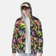 thumbnail image 2 of Balery Butterfly Wild Insect Sudadera ligera de manga larga con capucha y protección solar UPF 50+ para hombre y mujer, ideal para pesca y running-Large, 2 of 7