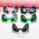 thumbnail image 2 of Gafas de sol de Alien para adultos y niños, lentes de arcoíris, gafas de sol divertidas para fiestas de Halloween y vacaciones, nuevas Fivean unisex, 2 of 2