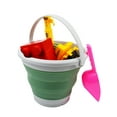 thumbnail image 2 of SAMMART 5.5L (1.4 Gallon) Collapsible Plastic Bucket - Foldable Round Tub - Portable Fishing Water Pail - Space Saving Outdoor Waterpot, 2 of 5