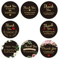 thumbnail image 4 of ABODELINE 500 Thank You Stickers Small Business – 1 Rolls (1.5 Inch) Waterproof Black – Thank You for Supporting My Small Business Stickers - Pefect for Gift Bag Packaging & Envelopes, 4 of 4