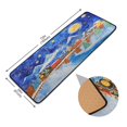 thumbnail image 3 of Dailycode Hallway Runner Rug 2x6 Non Slip Absorbent Soft Floor Mat for Home Kitchen Bedroom Entrance Train in Winter, 3 of 7