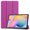 Purple, variant on Tablet Case for Galaxy Tab A7 10.4 T500 T505 2020 Imitation Leather Thin Protective Transparent Back Cover Stand Function for Tablet Protection Daily Use