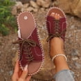 thumbnail image 5 of Womens Sandals Womens Dress Sandals Size 6 River Ladies Summer Women Slipper Beach Huarache Women Olive Size 12m Comfortable Women's For Everyday Wear With Open Toe Design For Red 8, 5 of 9