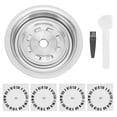 thumbnail image 1 of Stainless Steel Coffee Capsule Adapter with Stickers Spoon Brush Coffee Pod Converter for Delonghi ENV135 for Vertuoline GCA1 for Vertuo Next POP 80ml, 1 of 4