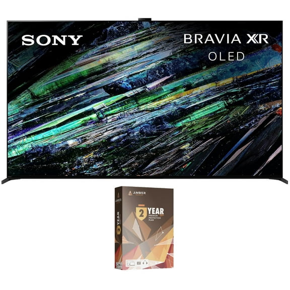 Sony XR77A95L 77 Inch QD-OLED 4K UHD Smart Google TV with AI Upscaling and 2 Year Amber Protection Plan (2023)