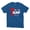 Blue, variant on Trump 2024 With USA Flag Shirt President Election Vote Trump Printed Unisex Tee
