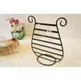 thumbnail image 2 of Mango Steam Harp Stud Earring Jewelry Organizer, Display Stand, Storage, Gift (Black/Metal), 2 of 4