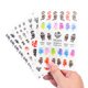 thumbnail image 4 of 1pc Cool Dragon Nail Sticker Impermeable Adhesivo Nail Foil DIY Nail Art Calcomanía CACAGOO Etiqueta engomada del clavo, 4 of 7